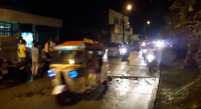 Caravanas en la ciudad de Leticia 