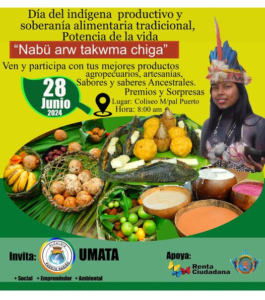 image for Día del Indígena productivo soberanía alimentaria tradicional
