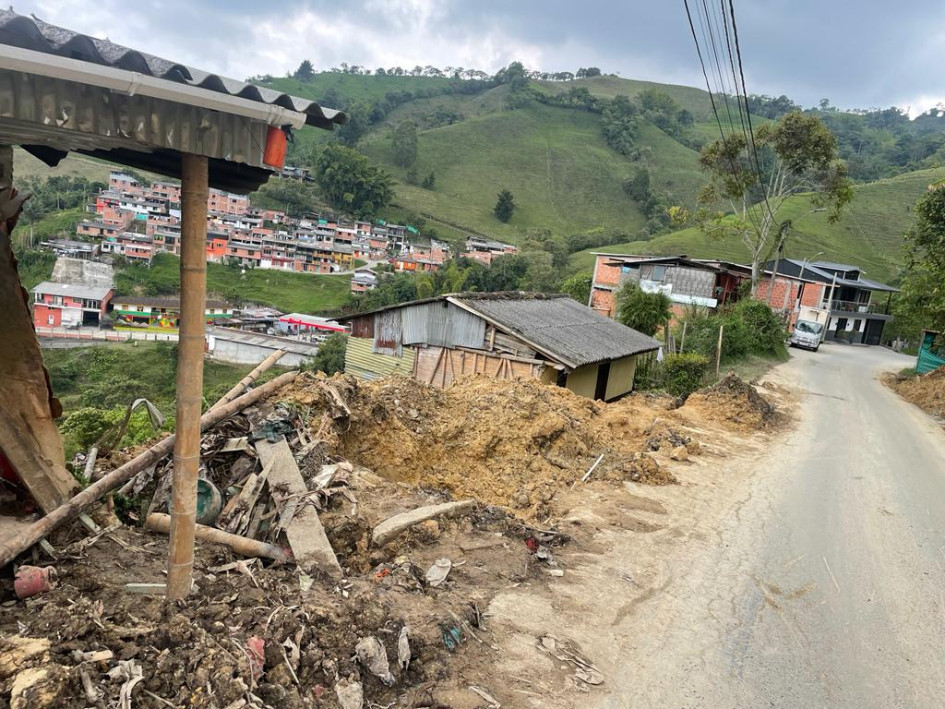 image for Lluvias en Aranzazu dejan 29 familias damnificadas