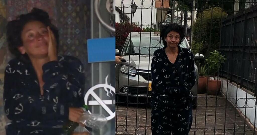 image for Mujer de pijama azul encontró a su familia después   de 3 años