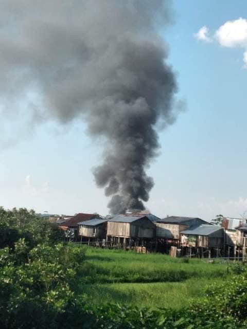 image for Incendio en el distrito de San Juan Bautista