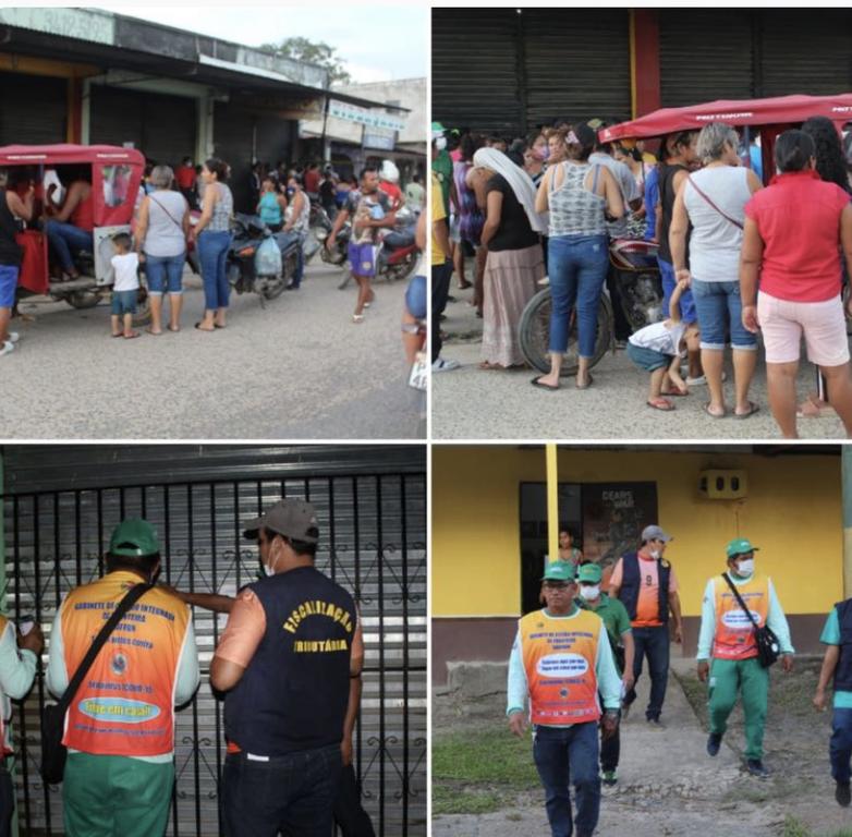 image for Populares denunciaram aglomeração de pessoas na rua Santos Dumont