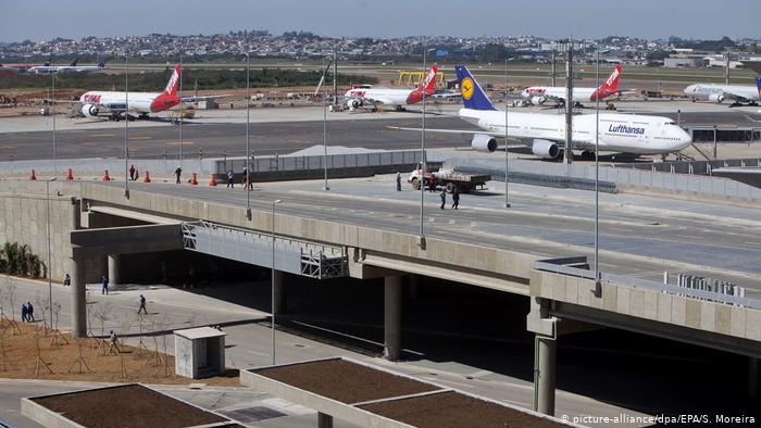 image for Companhias aéreas cortaram voos internacionais devido à pandemia