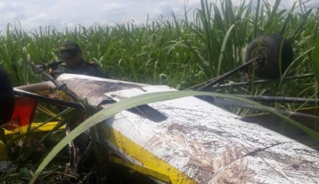 image for Avioneta se precipitó  en el municipio de Bugalagrande