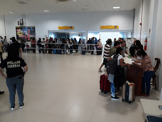 image for Reforça medidas de combate à pandemia do Covid-19 em aeroporto