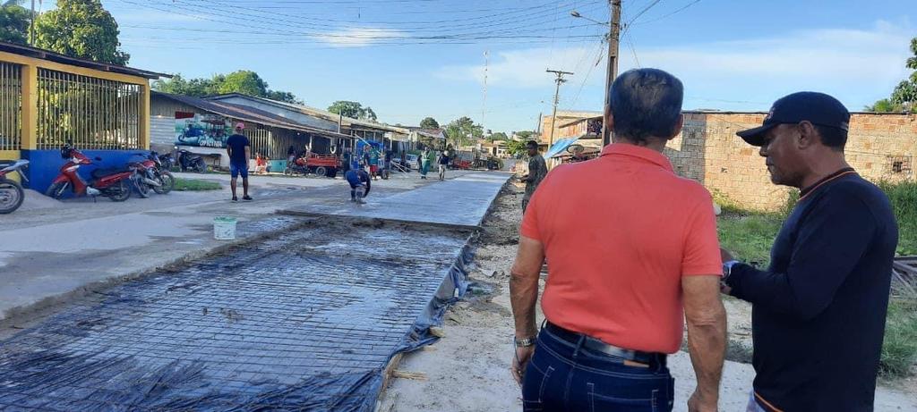 image for Prefeito Saul continua acompanhando de perto as obras