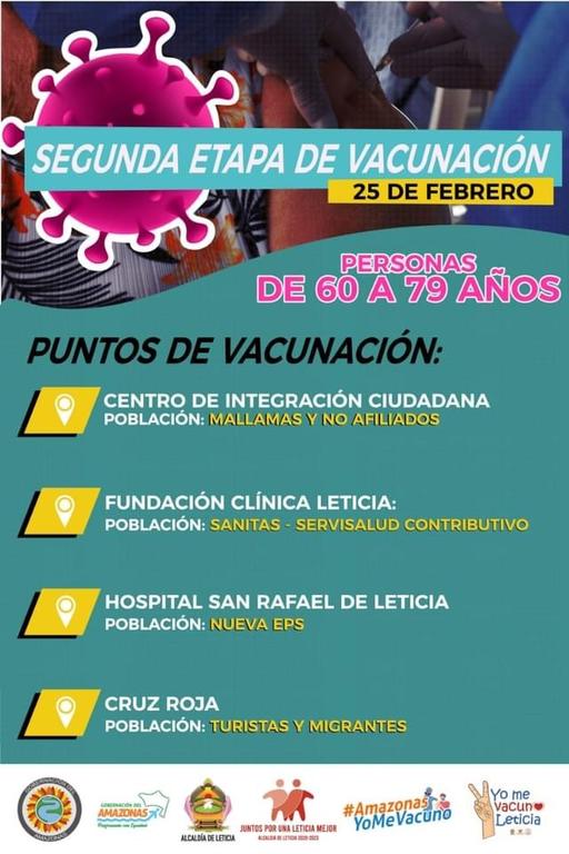 image for Segunda etapa de vacunación masiva contra COVID