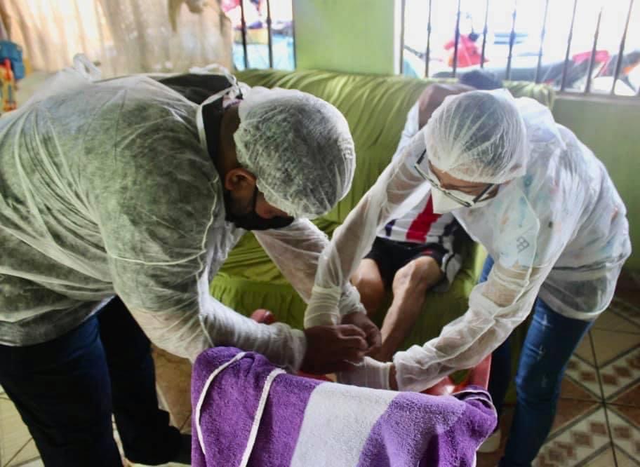 image for Equipe de Saúde realiza visitas pontuais em pacientes hipertensos