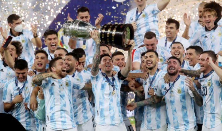 image for Argentina destrona o Brasil no Maracanã e é campeã da Copa América