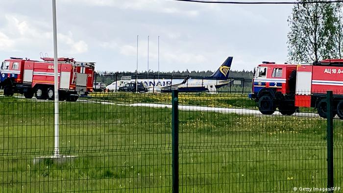 image for Avión a aterrizar y arresta a periodista crítico en Bielorrusia