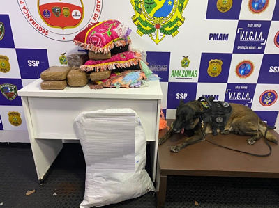 image for Policia Jade ajuda a apreender 7 kg de drogas