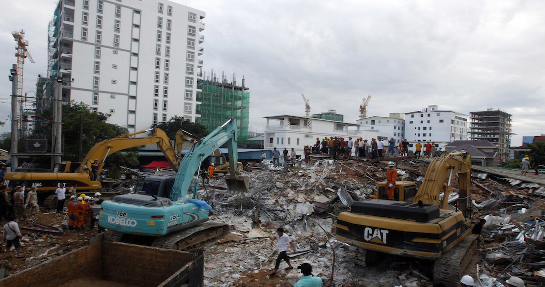 image for Derrumbe de edificio en Camboya deja al menos 17 muertos