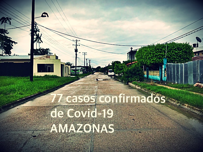 image for 77 casos de Covid-19 registra el Amazonas 