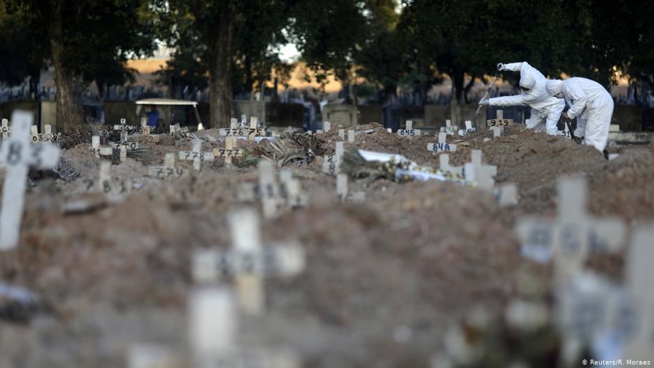 image for Brasil atinge marca de 200 mil mortos desde o início da pandemia