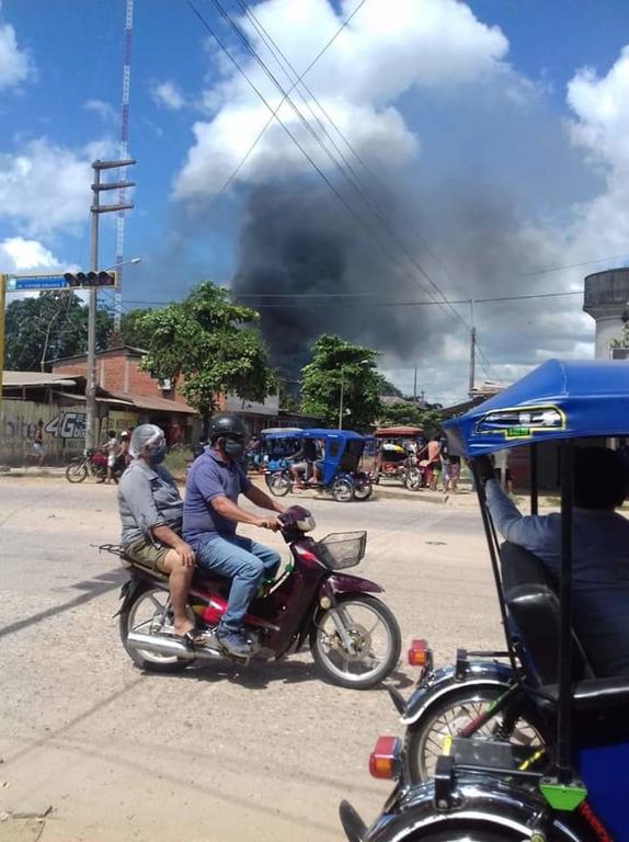 image for Incendio en el Distrito de Manantay