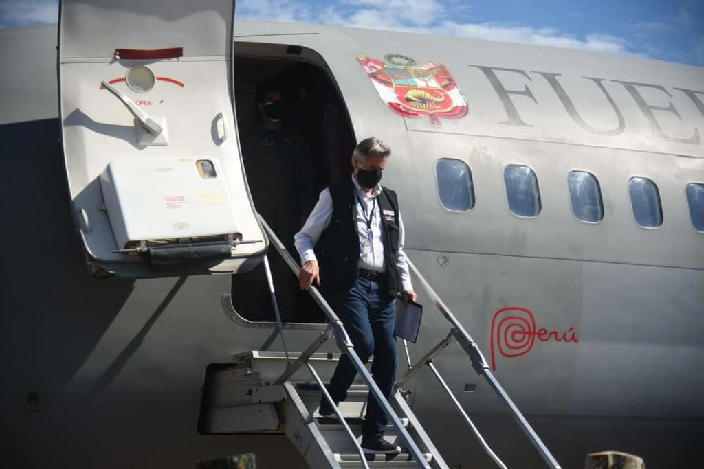 image for Presidente de la república Francisco Sagast llega a Iquitos