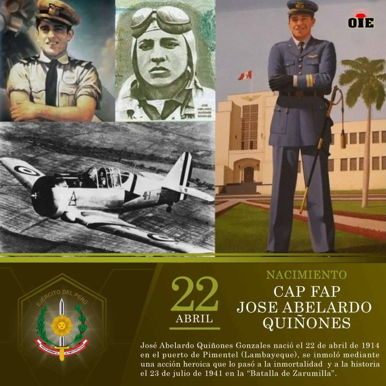 image for Aviador peruano que combatió en la Guerra contra Ecuador de 1941