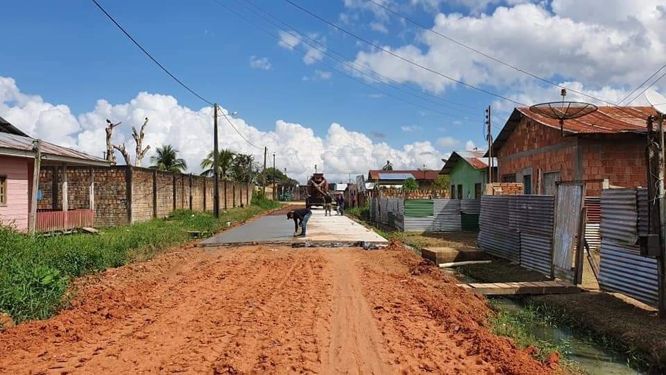 image for Plínio Cruz acompanhou os trabalhos pavimentação