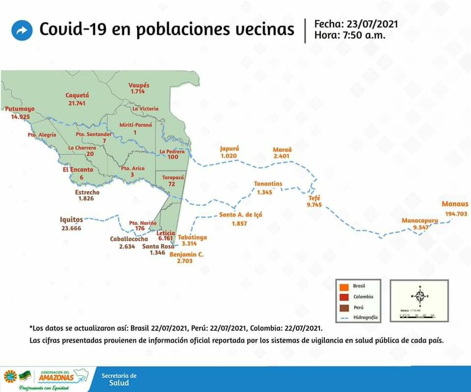 image for REPORTE DE LA SITUACIÓN EN LA REGIÓN COVID