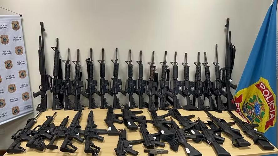image for Órgãos federais apreendem 902 armas de fogo no Amazonas 