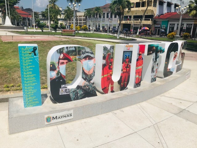 image for Mural en homenaje a loretanos valientes