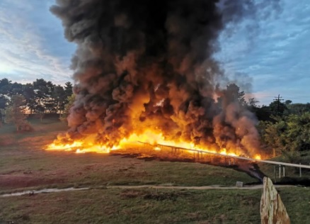 image for Explosión en oleoducto de Barrancabermeja