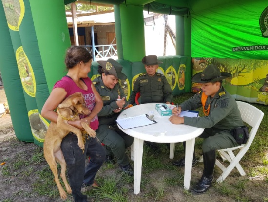 Personas en jornadas de esterilizacion