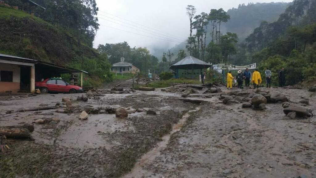 image for Avalancha registrada en zona rural del municipio de Garzón