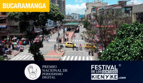 Calle de la ciudad de Bucaramanga