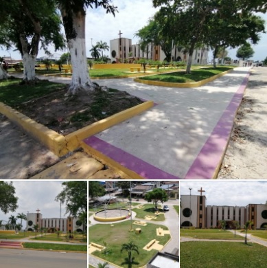 image for Praça da Igreja Matriz ganha reforma e calçadão para caminhadas