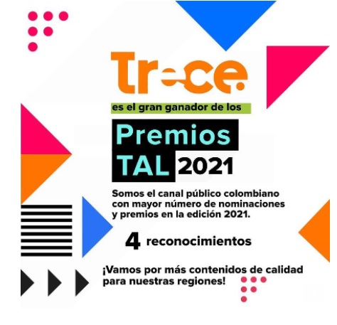 image for Cuatro galardones para el Trece en los Premios TAL 2021