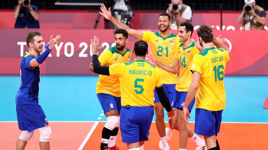 image for Brasil impõe virada épica e bate Argentina no vôlei