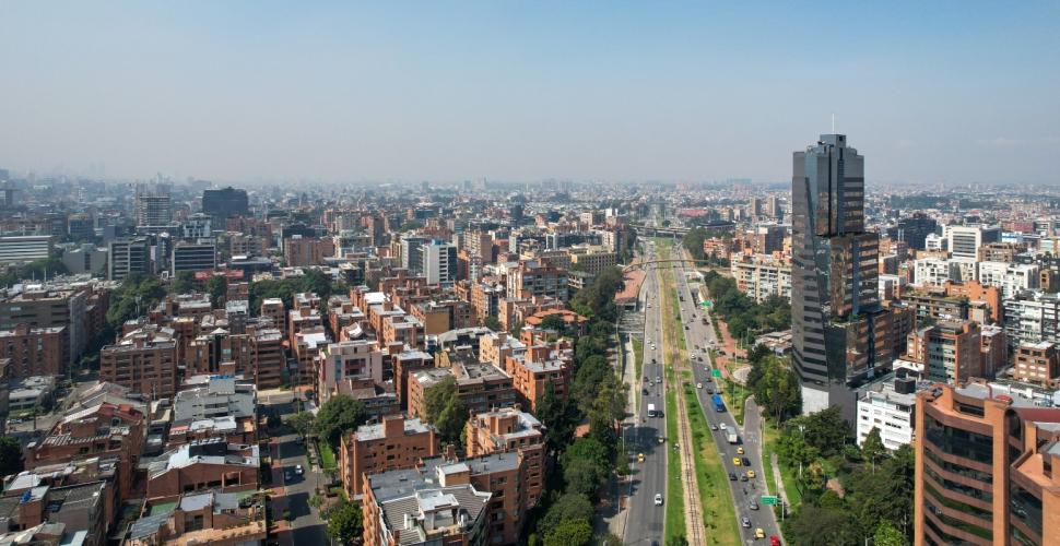 image for Calidad del aire mejora en la ciudad de Bogotá