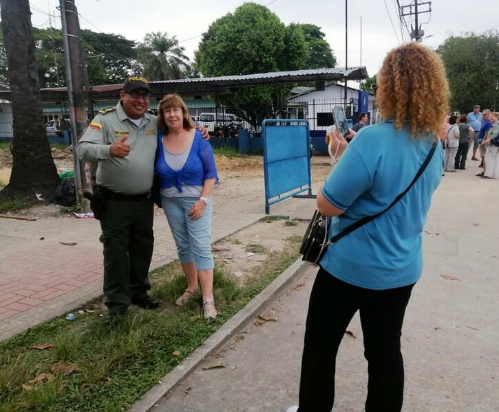 POLICIA  DE  TURISMO REFUERZA LA SEGURIDAD EN EL CORREDOR TURISTICO AMAZONENSE 