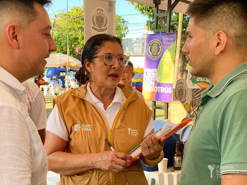 Más de 100 productores del Amazonas conocieron la oferta de la ANT en Feria Expo Amazonas 