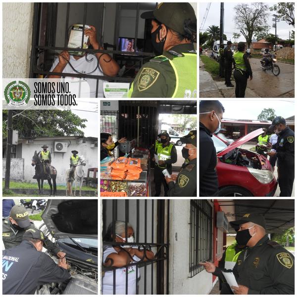  EL DEPARTAMENTO DE POLICÍA AMAZONAS, REALIZÓ COMANDO SITUACIONAL EN EL BARRIO SAN MARTÍN