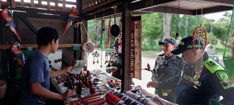 POLICÍA GARANTIZA LA SEGURIDAD EN LOS SITIOS TURÍSTICOS DEL AMAZONAS ESTE FIN DE AÑO