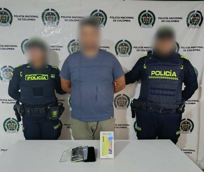 POR DAÑAR EL CELULAR DE SU EX, FUE CAPTURADO UN HOMBRE EN LETICIA