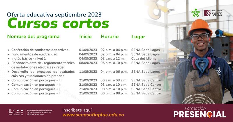 🚀 ¡Potencia tu futuro con los cursos cortos del SENA de septiembre!