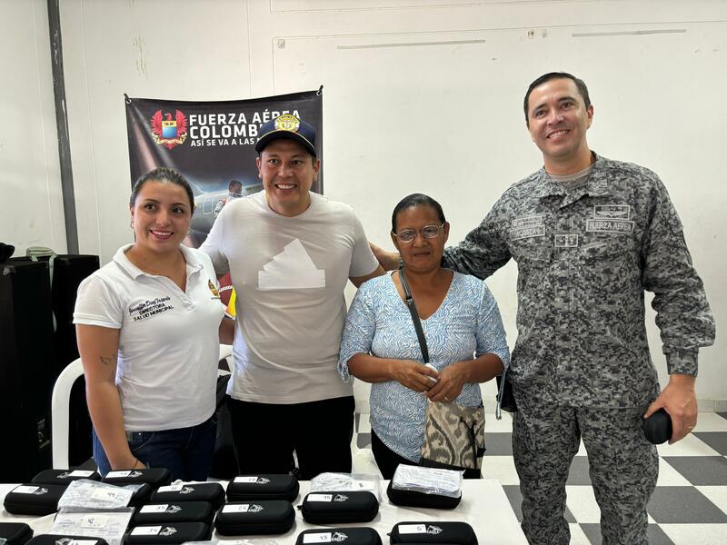 Se continúa aportando a la salud visual de los Amazonses 