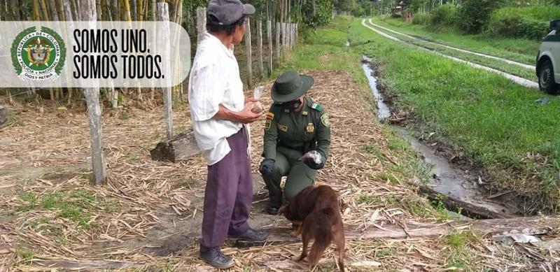 EL GRUPO DE PROTECCIÓN AMBIENTAL Y ECOLÓGICA PATRULLA LAS CALLES DE LETICIA EN BENEFICIO DE LOS ANIMALES DURANTE COVID19