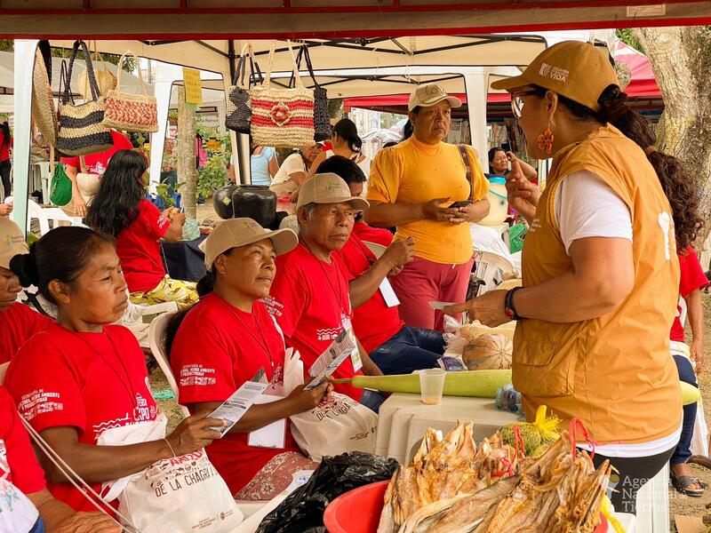 Más de 100 productores del Amazonas conocieron la oferta de la ANT en Feria Expo Amazonas 