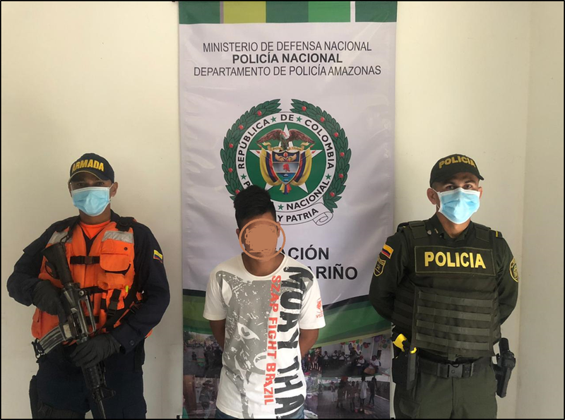 POLICIA NACIONAL CAPTURA SUJETO SEÑALADO DE COMETER ACTO SEXUAL CON MENOR DE 14 AÑOS