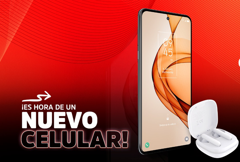 TCL con oferta especial de celulares en Claro para el  primer día sin IVA del año