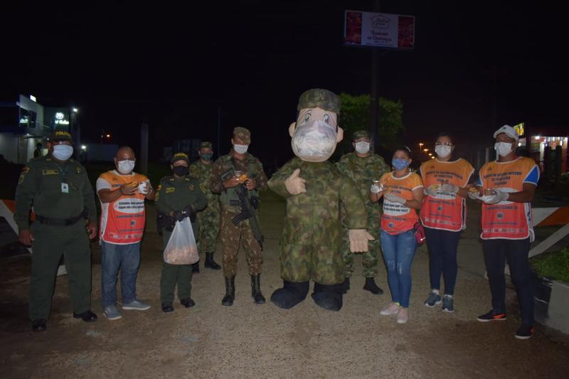 POLICIA NACIONAL DA EJEMPLO DE RECIPROCA SOLIDARIDAD EN LA LÍNEA DE FRONTERA CON BRASIL   