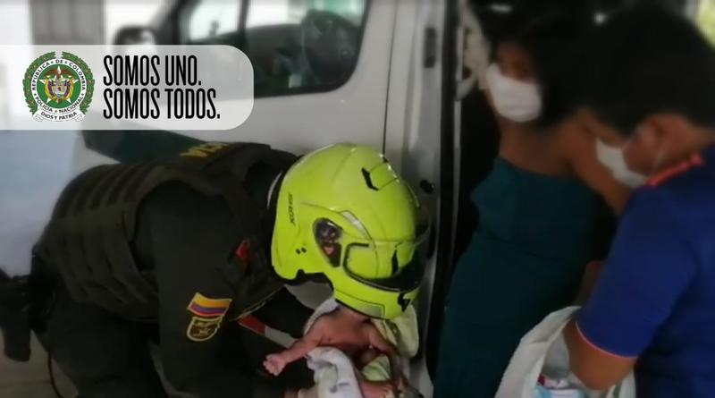 POLICÍA ATIENDE PARTO, UNA PERSPECTIVA DE VIDA ENTRE LA CRISIS DEL COVID-19 EN EL DEPARTAMENTO DE AMAZONAS