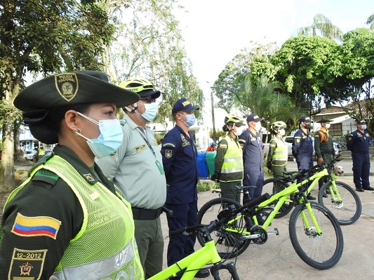 552 Policías, desplegados en el departamento para el Plan "Semana Santa Segura y con Autocuidado"