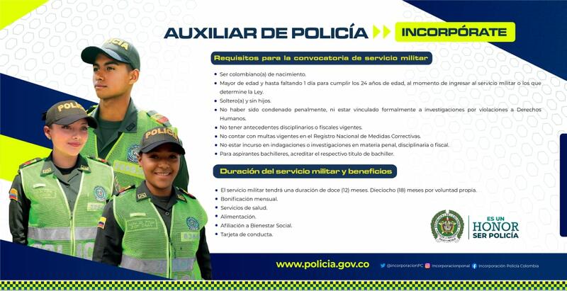 CONVOCATORIA PARA SER AUXILIAR DE POLICÍA EN AMAZONAS