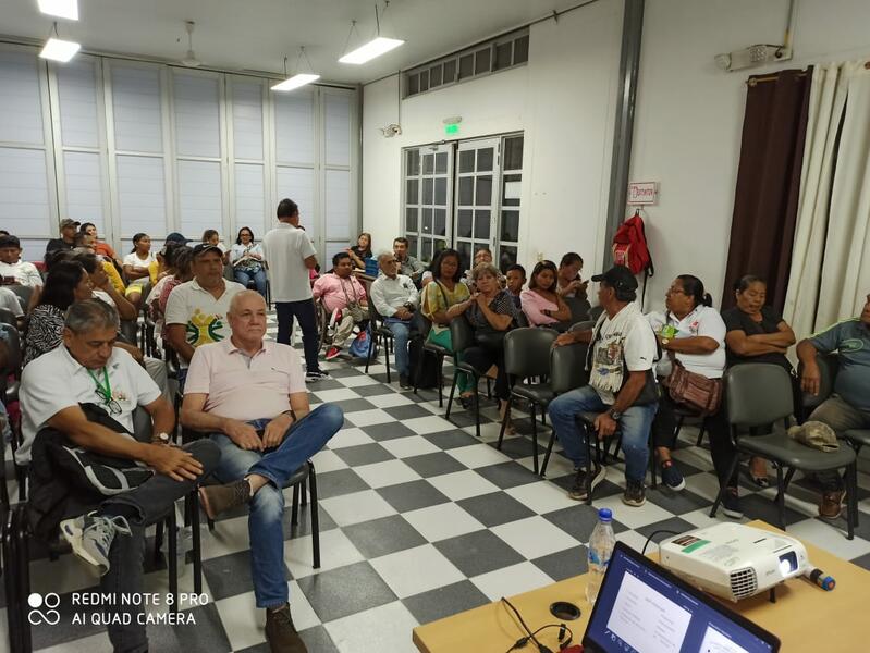 Capacitación a presidentes y delegados de Juntas de Acción Comunal 