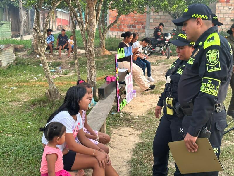 MÁS DE 200 POLICÍAS COMPROMETIDOS CON LA CELEBRACIÓN DEL DIA DULCE EN EL DEPARTAMENTO DEL AMAZONAS 